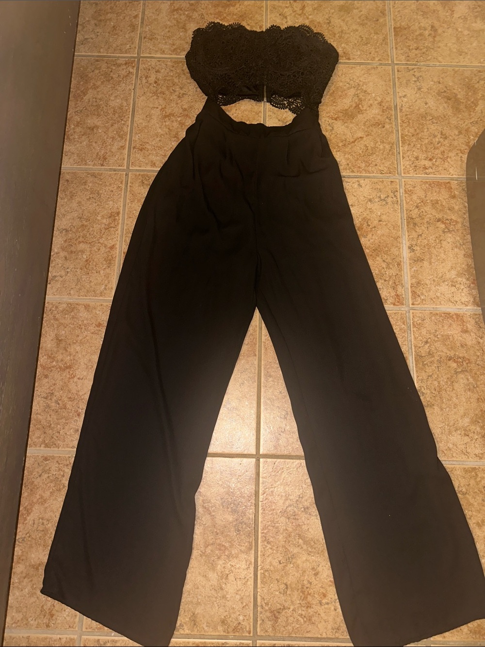 Cute black jumpsuit size medium